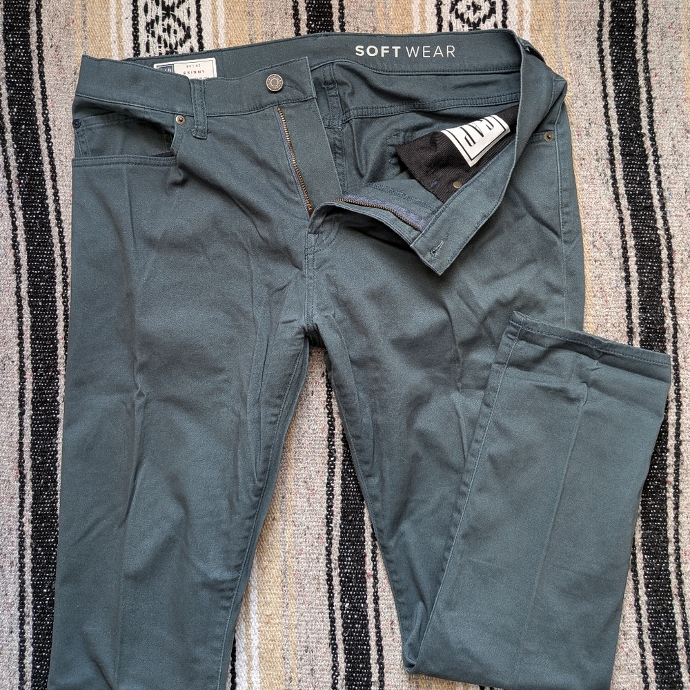 GAP Factory Soft Wear Teal Pants | EUC | 34x30